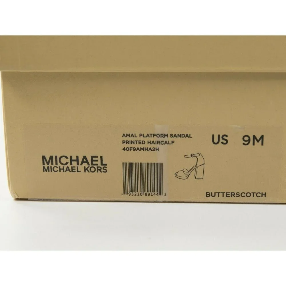 Michael Kors Amal Butterscotch Calf Hair Leather - Picture 8 of 8